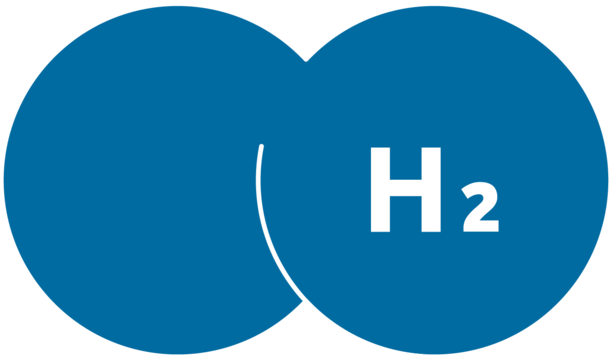 Blauer Wasserstoff wird auch als dekarbonisierter Wasserstoff bezeichnet.