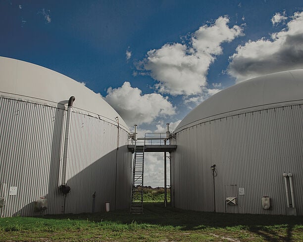 Regional erzeugtes Biogas