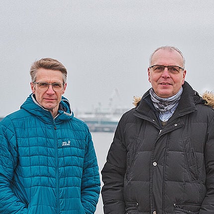 Christian Janzen und Thomas Hohmann, LNG-Terminal Wilhelmshaven